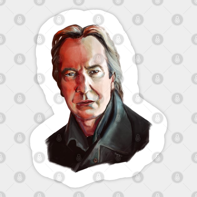 Alan Rickman Sticker by Mariarti